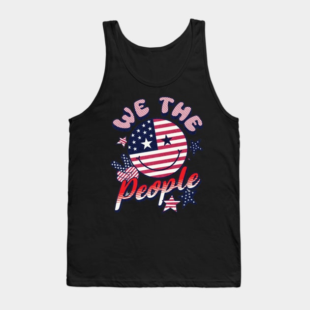 July 4th Tank Top by TeeText